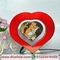 قلب طائر الكترونى معلق باضائة ملونة Magnetic floating frame